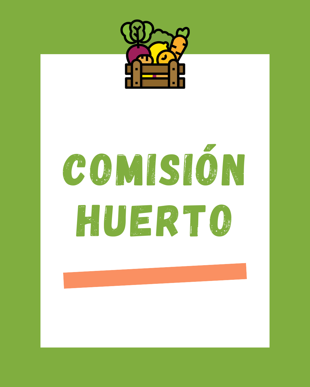 Comisión Huerto | AMPA Humanista Mariner